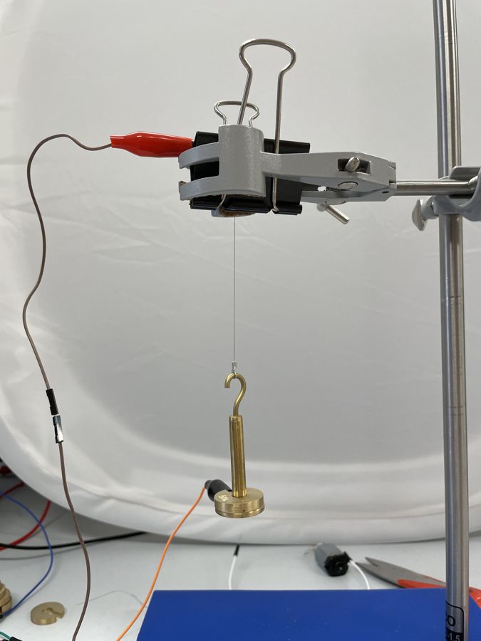 Shape-memory-alloy actuation test rig